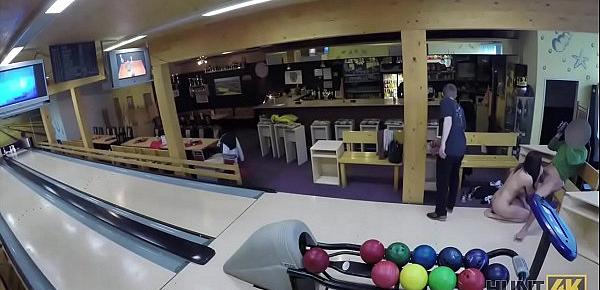  HUNT4K. Hunter is looking for awesome sex for money in bowling place